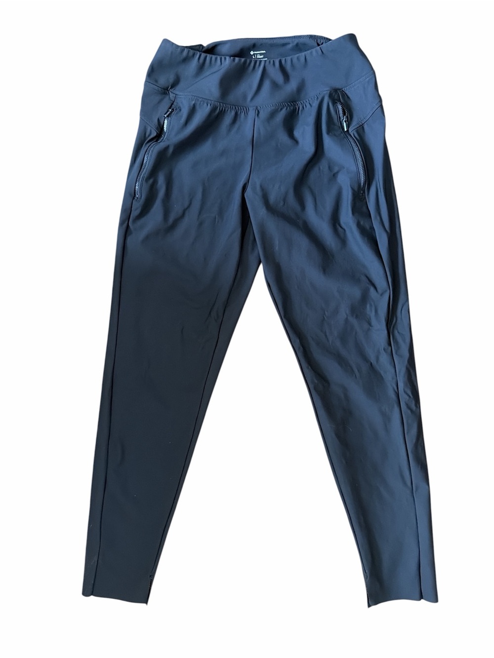 Women’s black Active joggers with Zipper Pockets Medium